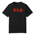 Load image into Gallery viewer, FAB “Hotter Than a Church in Norway” T-Shirt – Limited Drop - FAB PRODUCTIONS
