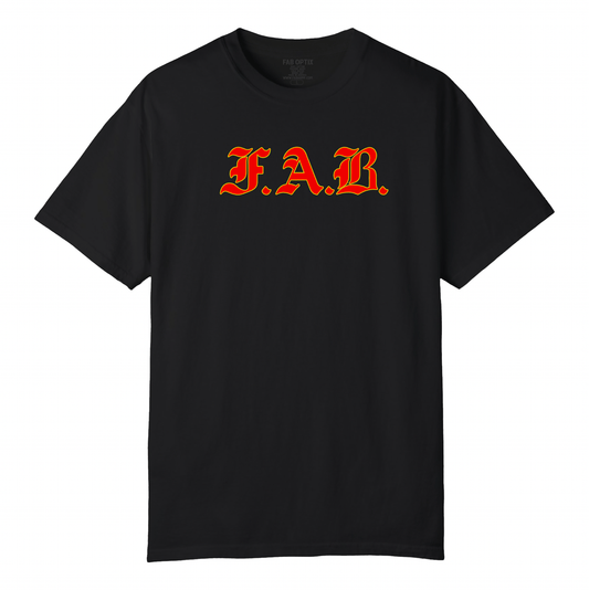FAB “Hotter Than a Church in Norway” T-Shirt – Limited Drop - FAB PRODUCTIONS