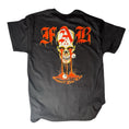 Cargar la imagen en la vista de la galería, FAB x GG Allin “Support Your Local Enemy” Blood Skull T-Shirt (Limited Edition) - FAB PRODUCTIONS
