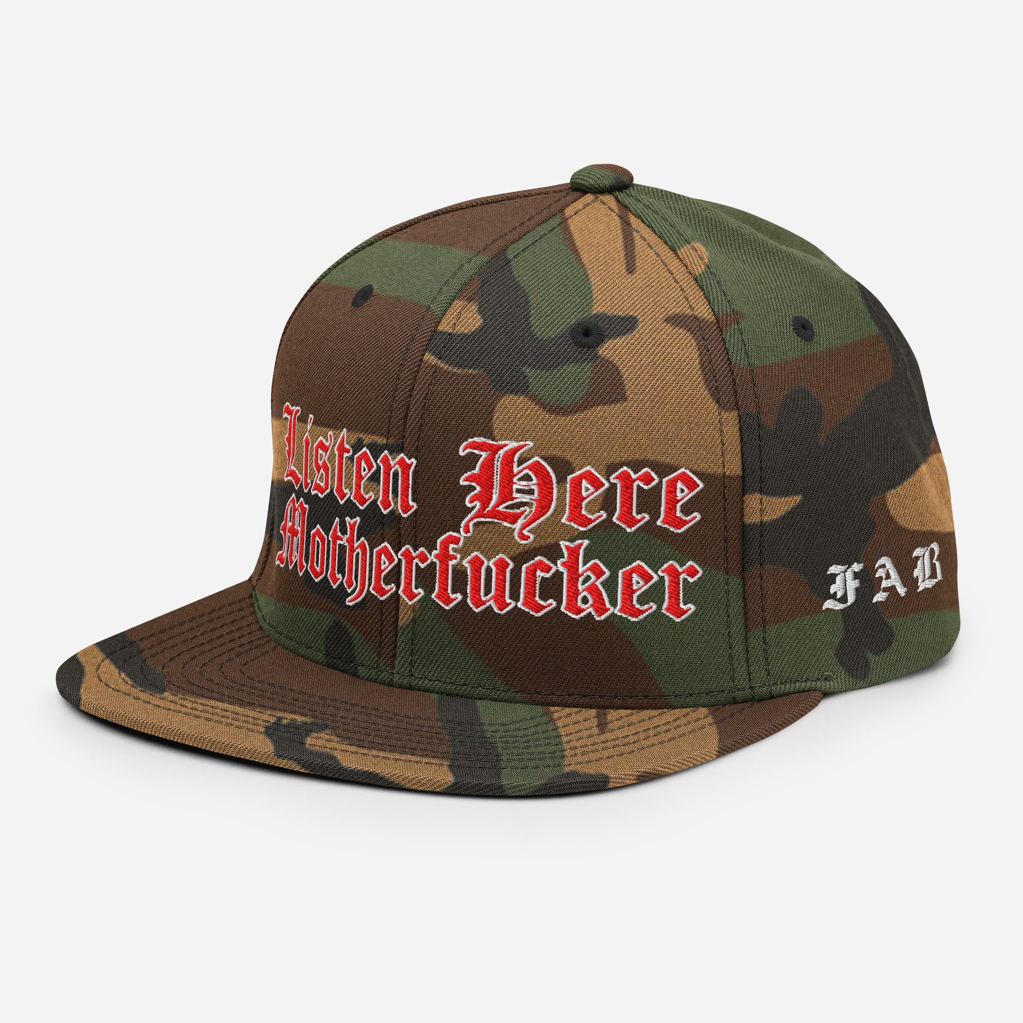 LISTEN HERE FAB HAT - FAB PRODUCTIONS