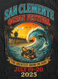Load image into Gallery viewer, San Clemente Ocean Festival FAB tee. - FAB PRODUCTIONS
